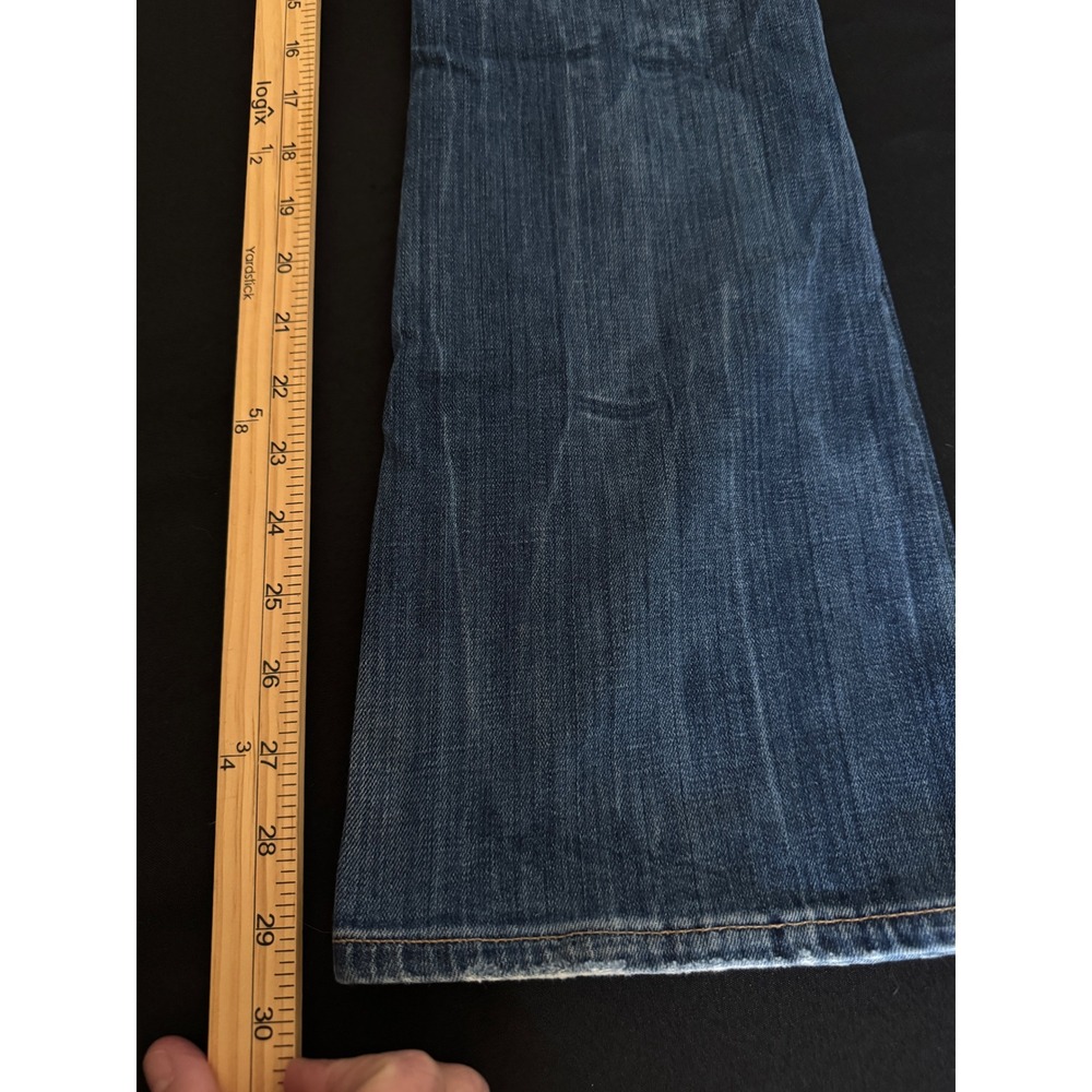 Citizens of Humanity Jeans Womens 28 Blue Excellent Low Rise Flare Denim - Picture 6 of 13